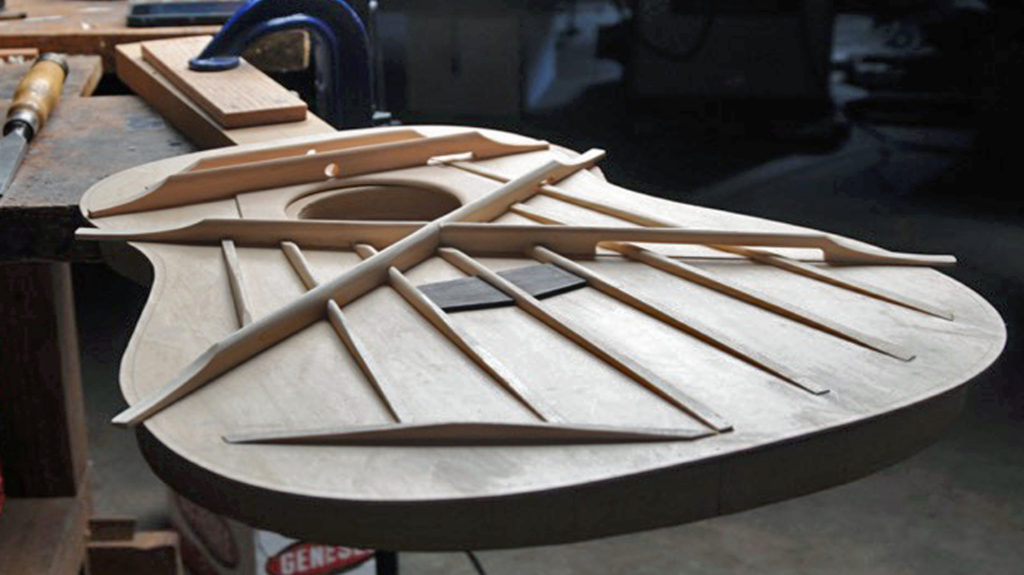 String Instrument Bracing James White Guitars | Hybrid Bracing System for Steel Strings